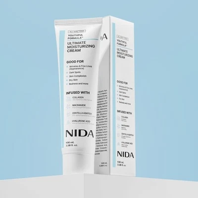 For Sensitive Skin NIDA Youthful Formula Ultimate 100ml Moisturizing Cream~