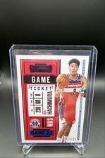 2020-21 Panini Contenders - Rui Hachimura #25 Game Ticket Purple /25