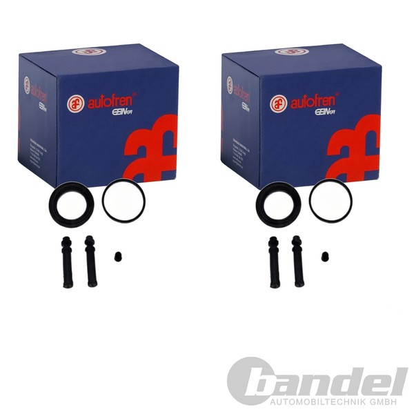 2X Autofren Bremssattel RAPARATUR-SATZ Vorne Passend FüR Honda Civic CRX Quintet-image