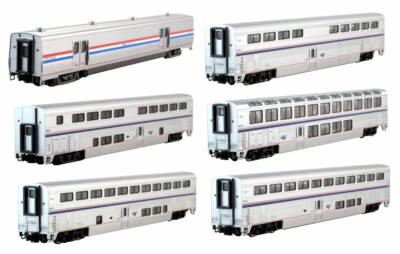 Kato Ho N Scale Amtrak Superliner Kato N Scale Amtrak Superliner