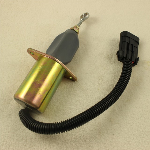 For Cummins Fuel Shut Off Solenoid with 3" Bolt Spacing 9498 5.9L