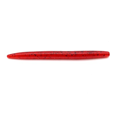 Big Bite Baits - Bastone 4 Pollici Stile Senko - Colorazione Semi Watermelon Chartreuse Coda - 100 Pezzi