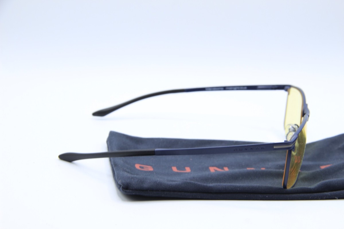 NEW GUNNAR OPTIKS MENDOCINO MIDNIGHT BLUE GUNMETAL AUTHENTIC  display picture 1