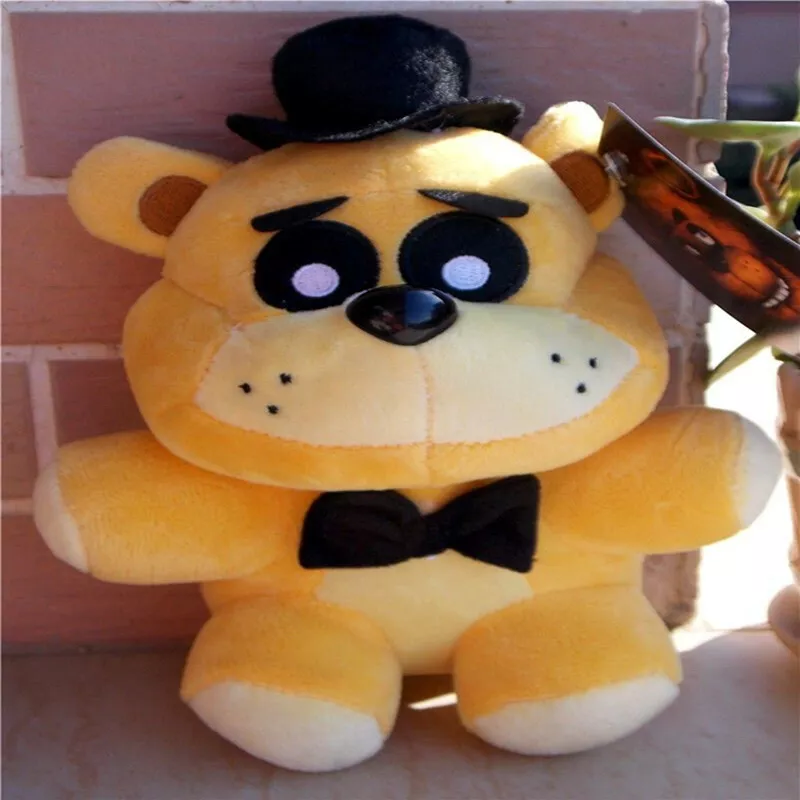 New FNAF Five Nights at Freddy's Collector Golden Freddy Doll Plush Toy HOT