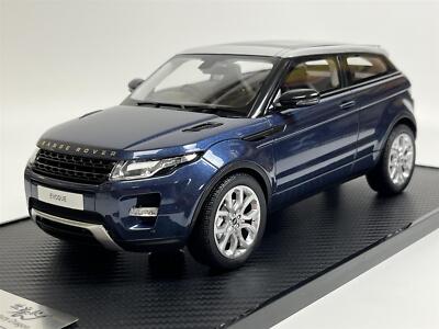 Range Rover Evoque 2011 Baltic Blue 1:18 Scale Century Dragon