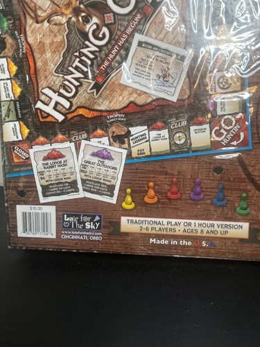 New Hunting-Opoly The Hunt Has Begun Board Game-USA-Factory Sealed - Picture 7 of 7