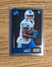 2020 Panini Chronicles Score D' Andre Swift Update Rookies Silver #448 Rookie RC