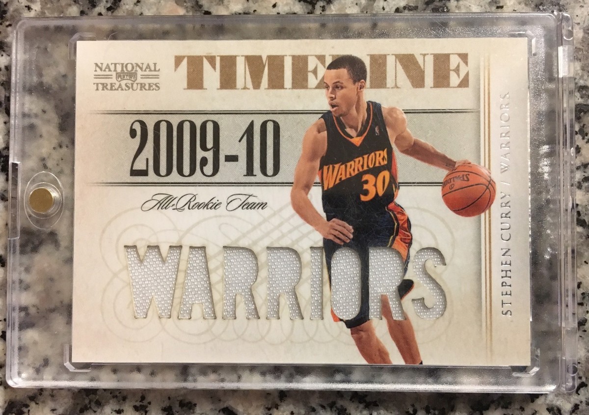 2009-10 Panini National Treasures Timeline Steph Curry 2009-10 Panini National Treasures Timeline Steph Curry
