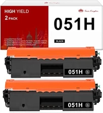 2PK 051H Toner Cartridge compatible with Canon 051H ImageCLASS MF267ic MF269dw