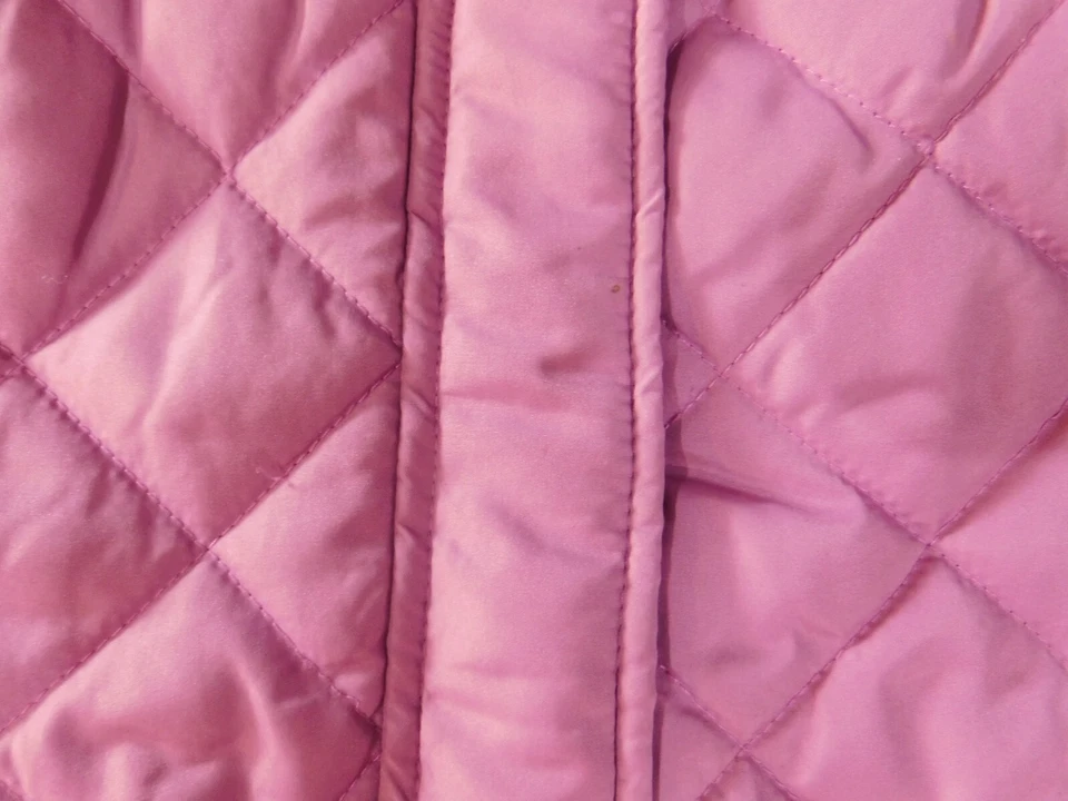 Izod Vest Womens Small Purple zip puffer bubble snap classic polyester - Image 4 of 4