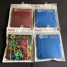 Ethika The Staple Men’s Boxer Briefs 4-Pair Set (Assorted Basic) Size Large NWT.