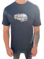 VISION STREET WEAR Adult Mens Vision Skate Tour Bus Vintage Skate T-Shirt Tee