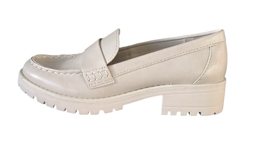 Old Navy Chunky Lug Sole Shoes Light Gray Ivory Sz 6 Clueless Preppy Y2K 90s NWT - Picture 10 of 12