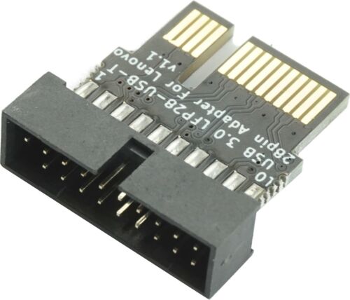 USB 3.0 Internal Header Adapter For Lenovo Motherboards S30 C30 D30 M83 M93P - Picture 5 of 6
