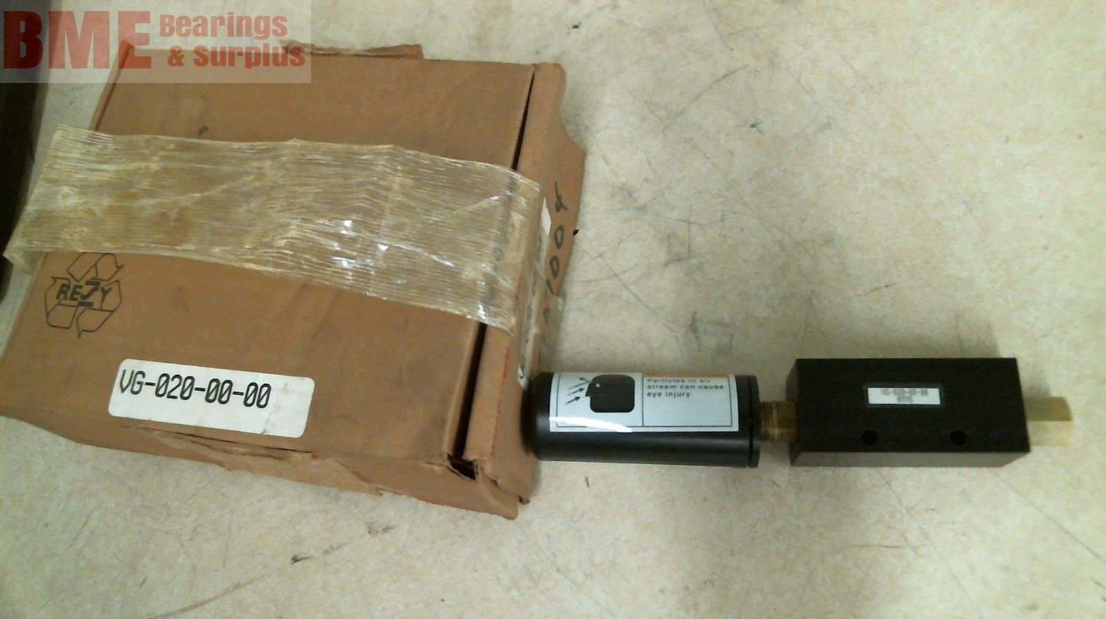 Gast Manufacturing VG0200000 Vacuum Generator VG0150000 with