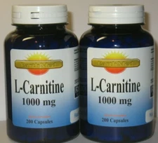  L-Carnitine High Potency 1000mg  400 capsules Fat Burn 6+ Month Supply
