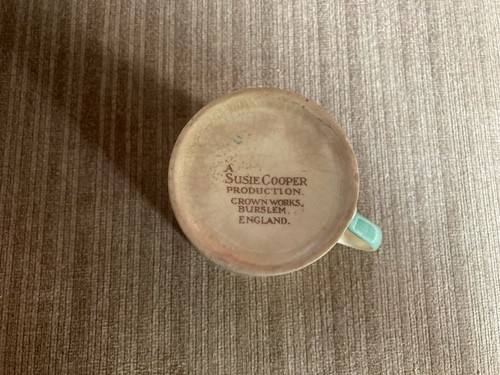 Susie Cooper Wedding Bands Coffee Cup and Saucer - Picture 9 of 11