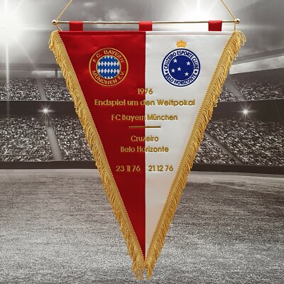 FC Bayern München v Cruzeiro Esporte Clube 1976 Intercontinental Cup wimpel