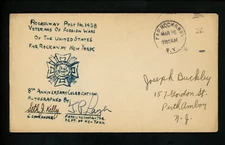 US Postal History Military / VFW Post 1498 circ 1920's ? Far Rockaway NY
