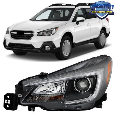 For 2018 2019 Subaru Legacy Outback Left Driver Side Headlight Halogen Headlamp
