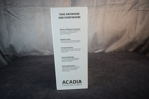 Merkury Acadia Portable Wireless Speaker With Silicone Loop MI-S065B-101 - 第 4/5 張圖片