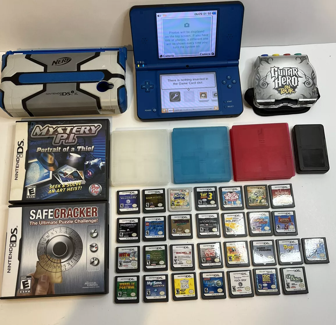 Nintendo dsi xl console bundle - video gaming - by owner