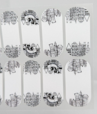 Jamberry Nail Wrap Disney Friends Mickey & Minnie Mouse ''Woo Hoo!'' Full Sheet