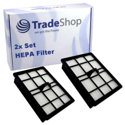 2x HEPA Staubsauger Filter Ersatz für Nilfisk - blue line HEPA-Filter BRAVO H10