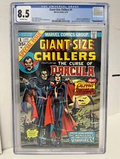 Giant-Size Chillers #1 (1974) CGC 8.5 Origin, 1st Appearance Lilith OW Pages