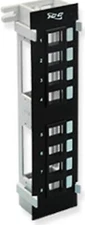 ICC IC107PP8VB Blank Patch Panel Flush Mount 8-Port Vertical with 89D Bracket