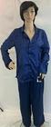 Maidenform Women's blue depths Prima Ballerina Luxe Satin Pj shirt& pant Set,M,L