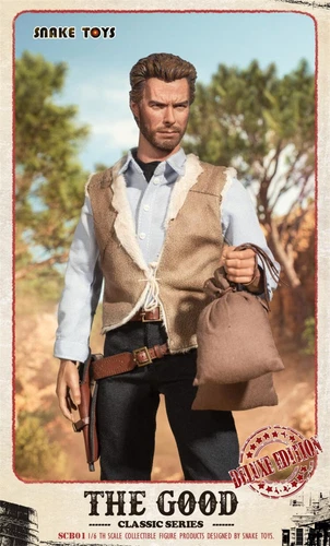 SNAKE TOYS SCB01 1/6 the Cowboy Blondie Collectible Action Figure Model Toy - Picture 6 of 24