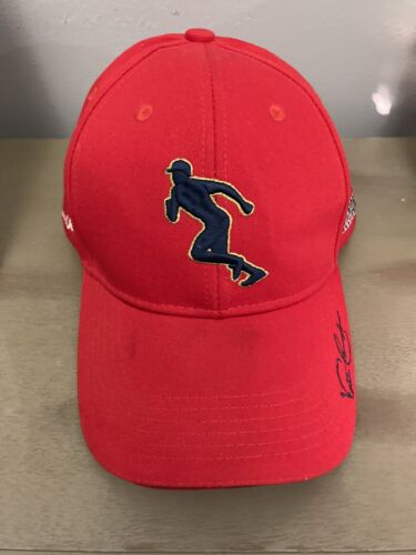 St. Louis Cardinals HOF Mystery Baseball Cap Vince Coleman SGA 8/18/18