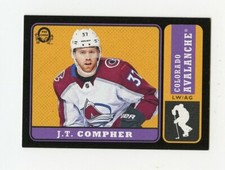18/19 O-Pee-Chee OPC Retro Black #422 JT Compher 082/100 Avalanche