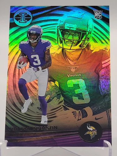 2023 PANINI ILLUSIONS JORDAN ADDISON HOBBY BOX ROOKIE FOOTBALL CARD VIKINGS NFL