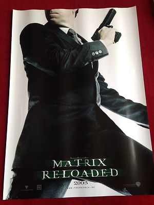 Matrix Reloaded Kinoplakat Poster Filmplakat A1 Keanu Reeves, Mr. Smith