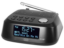 Trevi RC 80D4 DAB Digital Clock Black
