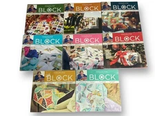 Lot Of 8 Missouri Star Quilt Company BLOCK Idea Books 2014-2016
