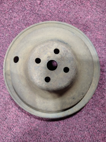 1957-1960 Ford Truck Water Pump Pulley, V-8, Good Condition, Used, Original