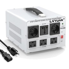 LVYUAN 5000W Voltage Transformer Step Up Step Down 110V 220V