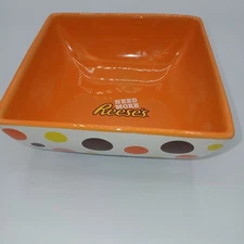 Hershey's Need More Reese's Candy Dish Orange 5"