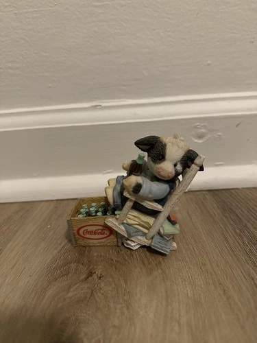 Marys Moo Moos Coca Cola #827096 “Sit Long, Laugh Often, Drink Coke “NIB Vintage