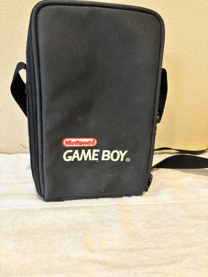 Винтажный оригинальный дорожный чехол для переноски Nintendo Game Boy с лотком наплечная сумка - Изображение 2 из 4