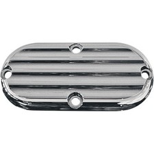 1999-2006 Harley-Davidson FX FL Chrome Finned Inspection Cover Made in USA