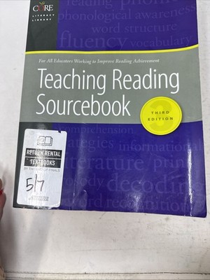 Teaching Reading Sourcebook by Linda Diamond/Third Edition/Paperback/2018/V Good