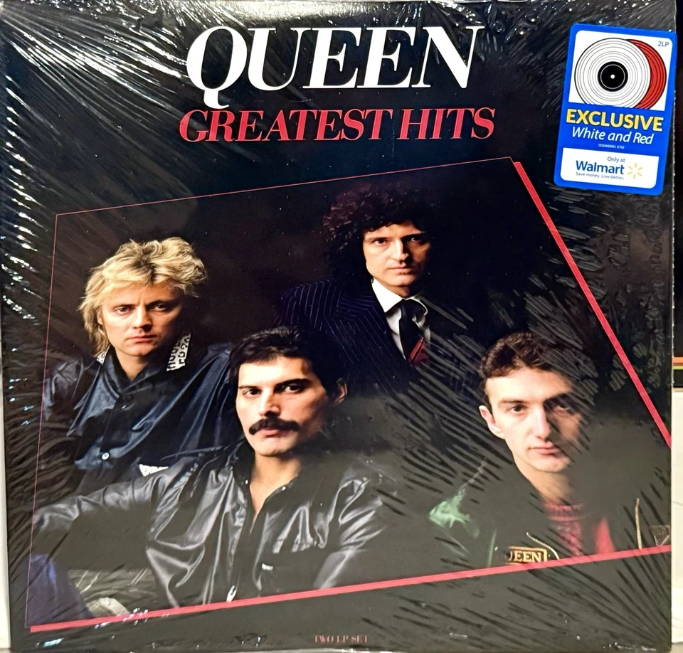 QUEEN - GREATEST HITS 2LP EX LE White & Red VINYLS & FREDDIE MERCURY Funko Pop - Imagem 2 de 4