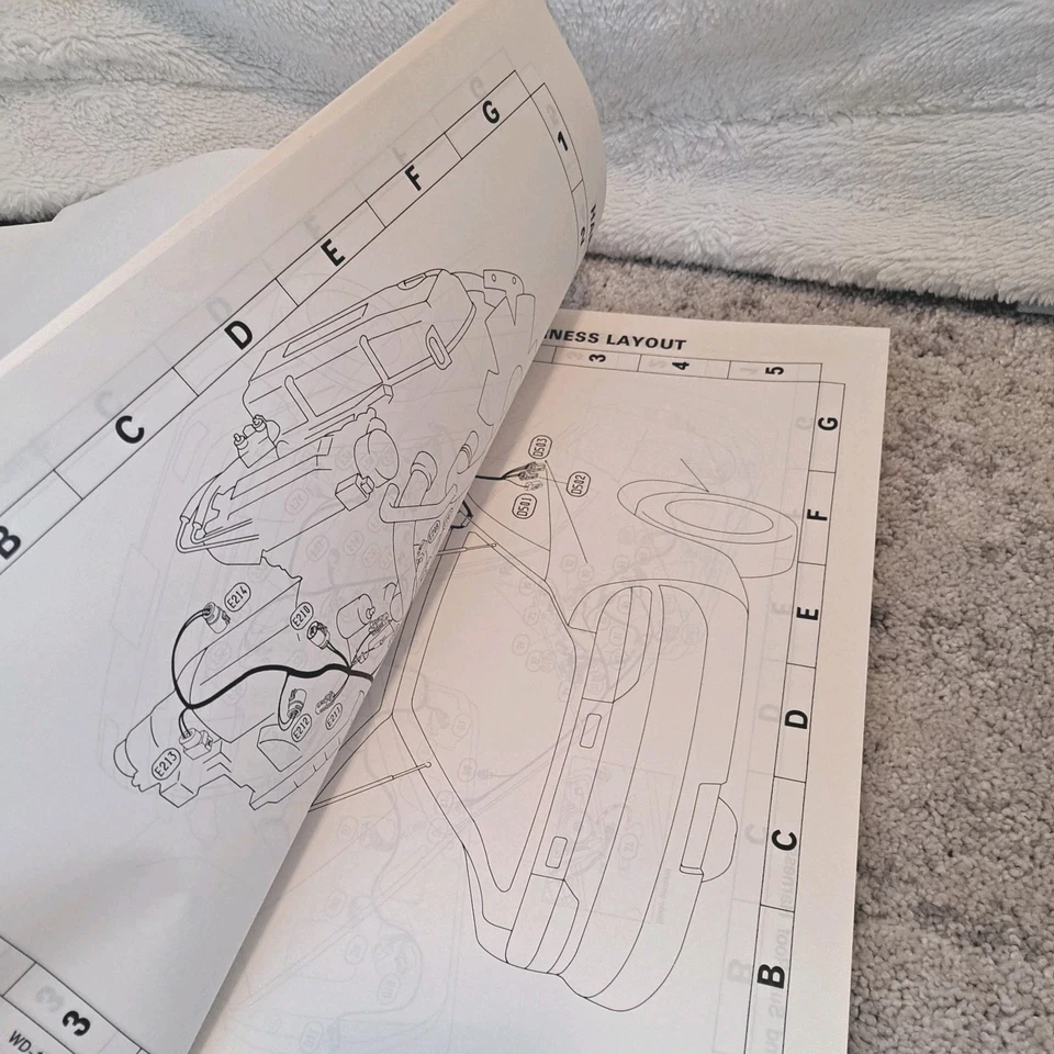 Nissan 240SX 1989 cupé FastBack diagramas de cableado manual de reparación 2,4 L Foto 3 de 4