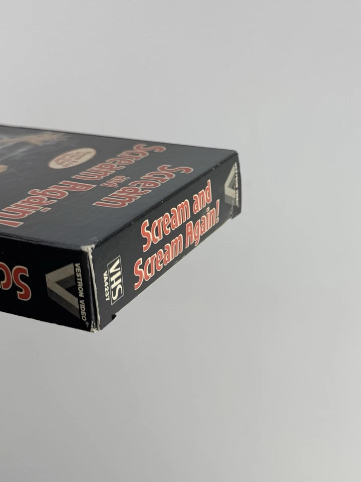 Scream And Scream Again! VHS Vincent Price Horror Peter Cushing Christopher Lee - Image 4 of 4