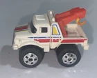 Vintage 1987 Road Champs Micro Machines White Tow Truck