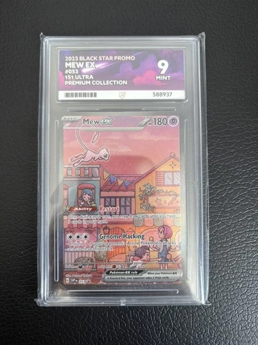 Mew EX SVP053 151 Ultra Premium Collection Promo, Graded ACE 9